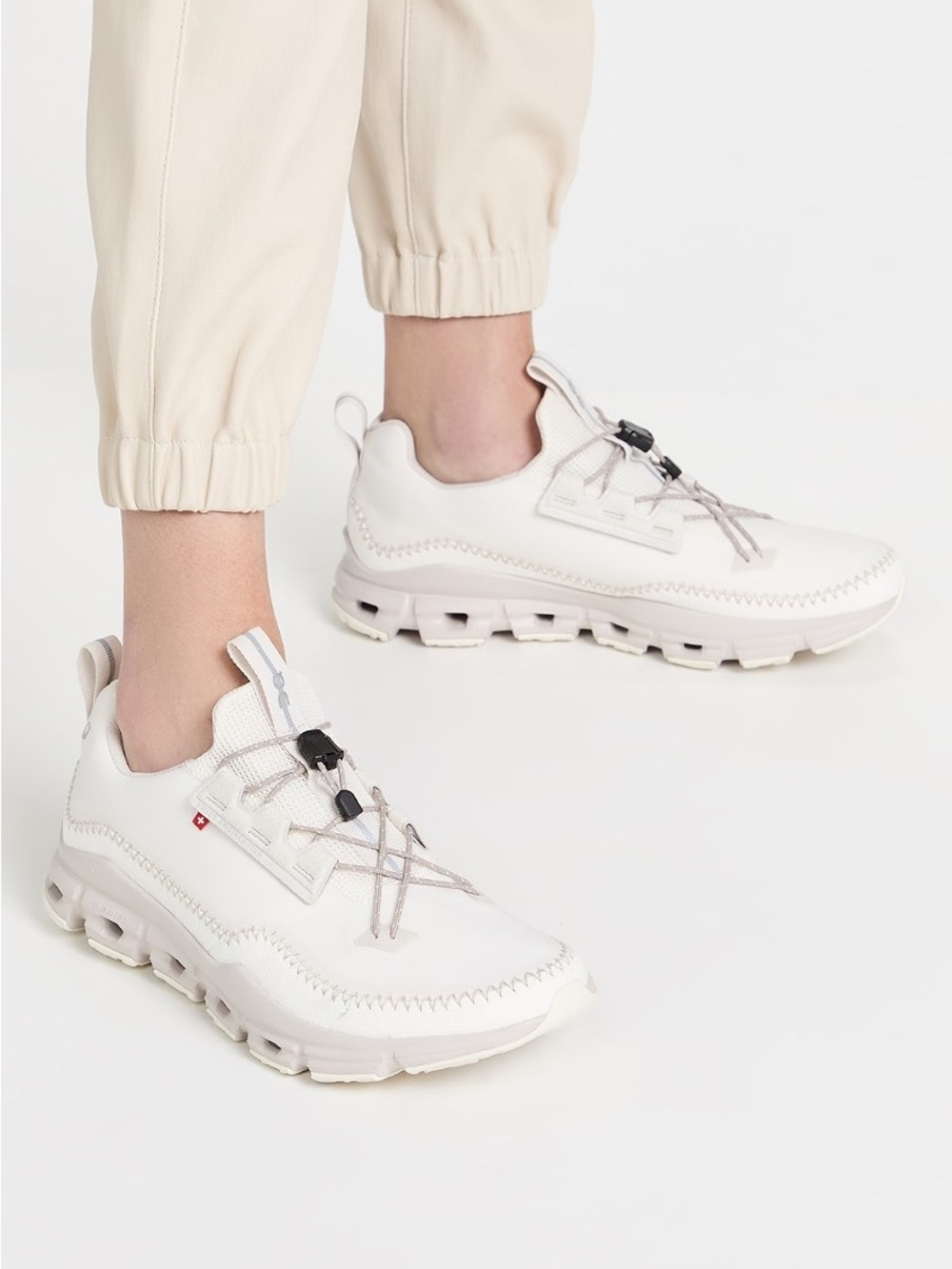 On Cloudaway Sneakers in Ivory Pearl